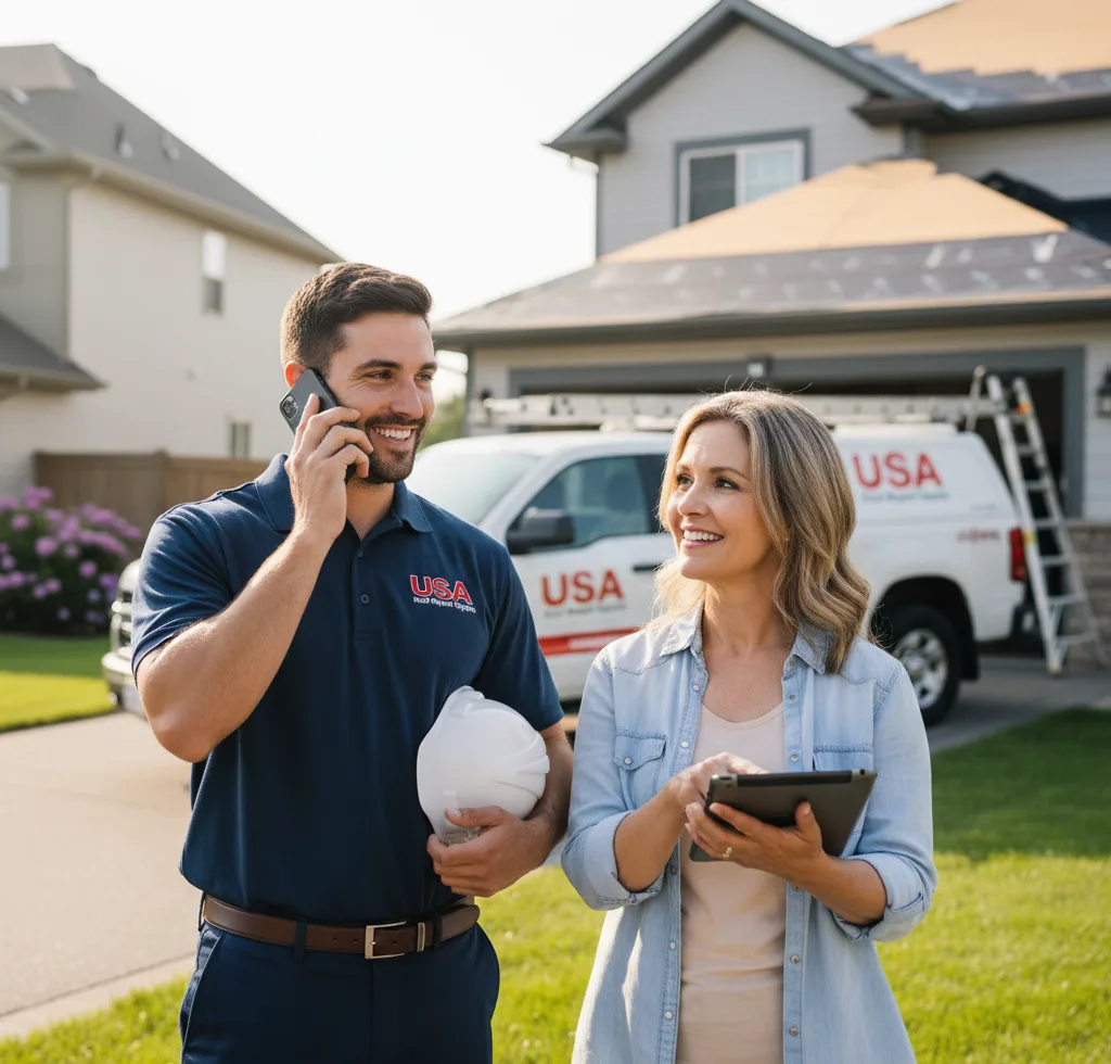 USA Roof Repair Experts customer support in Royston